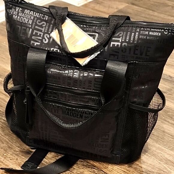 Steve Madden BJaxie Logo Tote Backpack main image 4